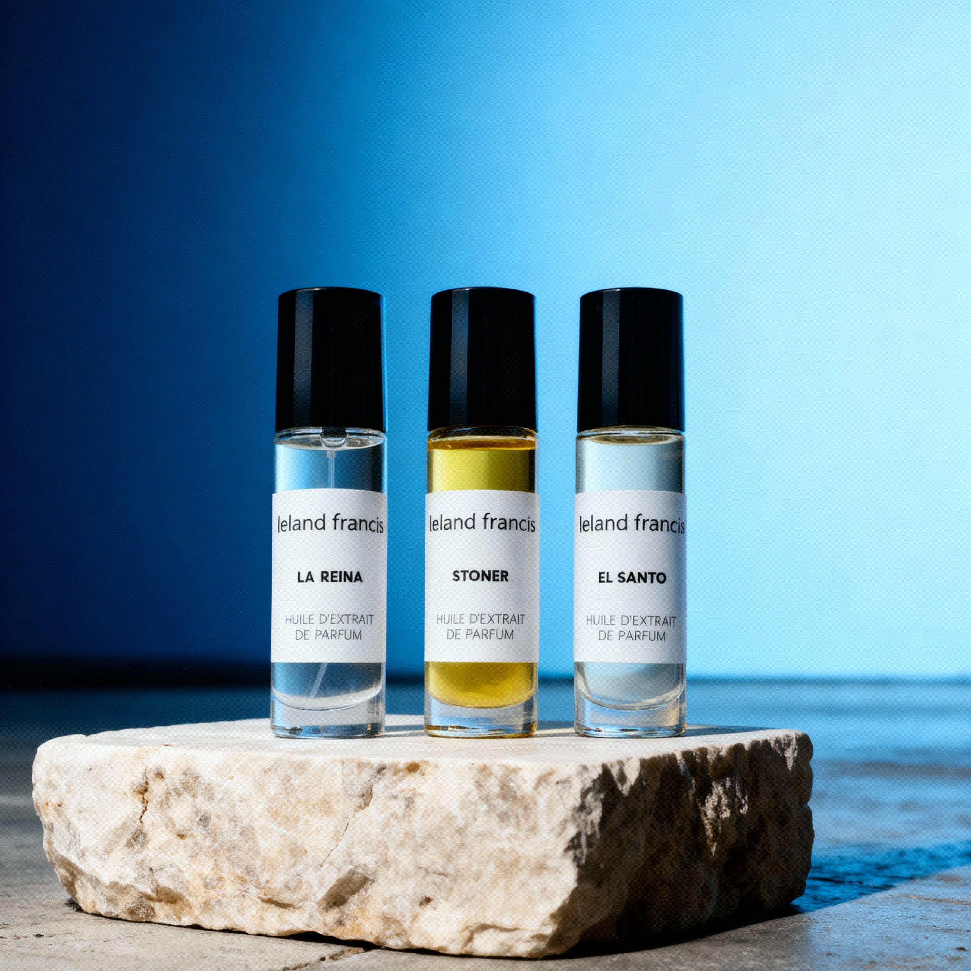 Leland Francis Roller Ball Trio On Rocks.