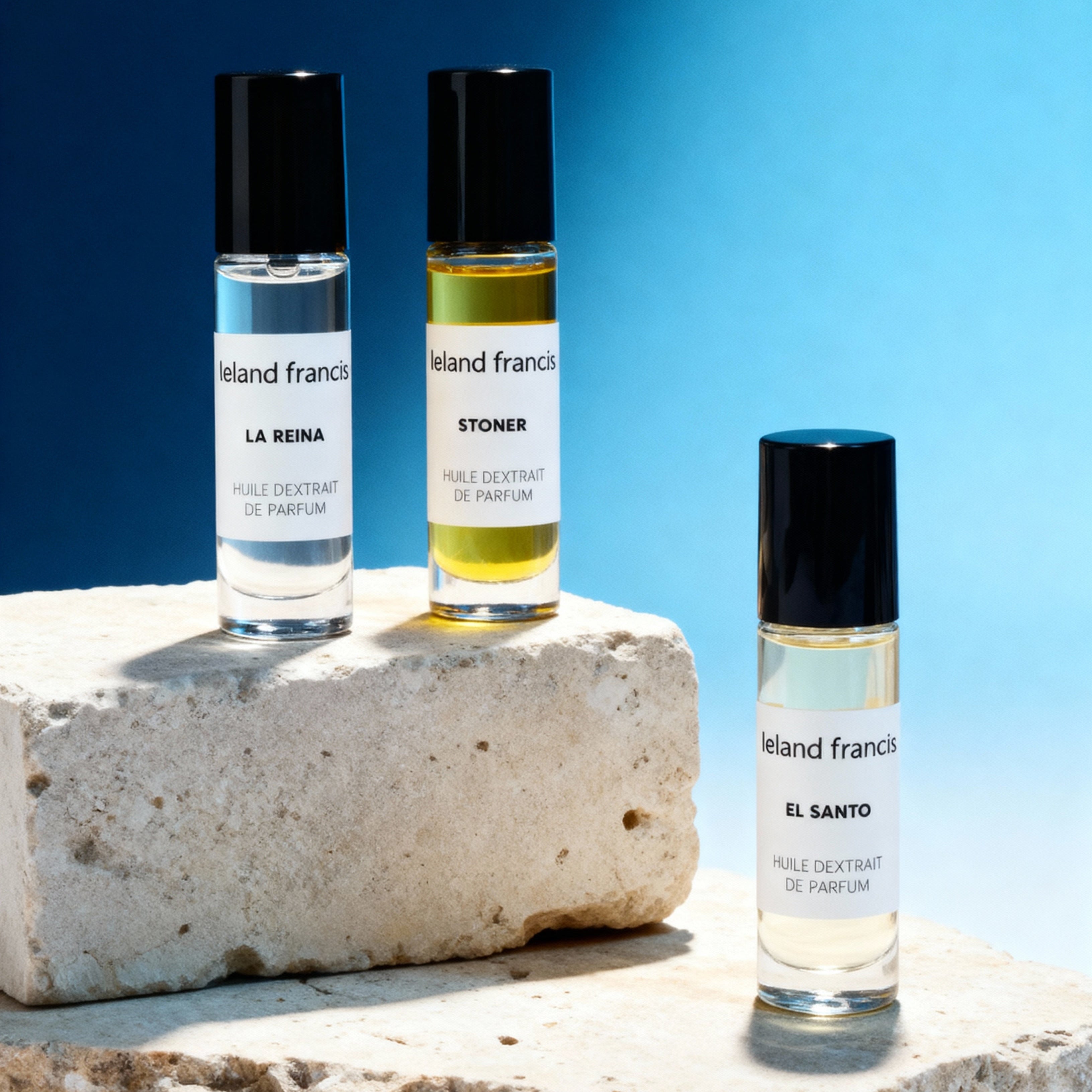 Leland Francis Roller Ball Trio On Rocks.