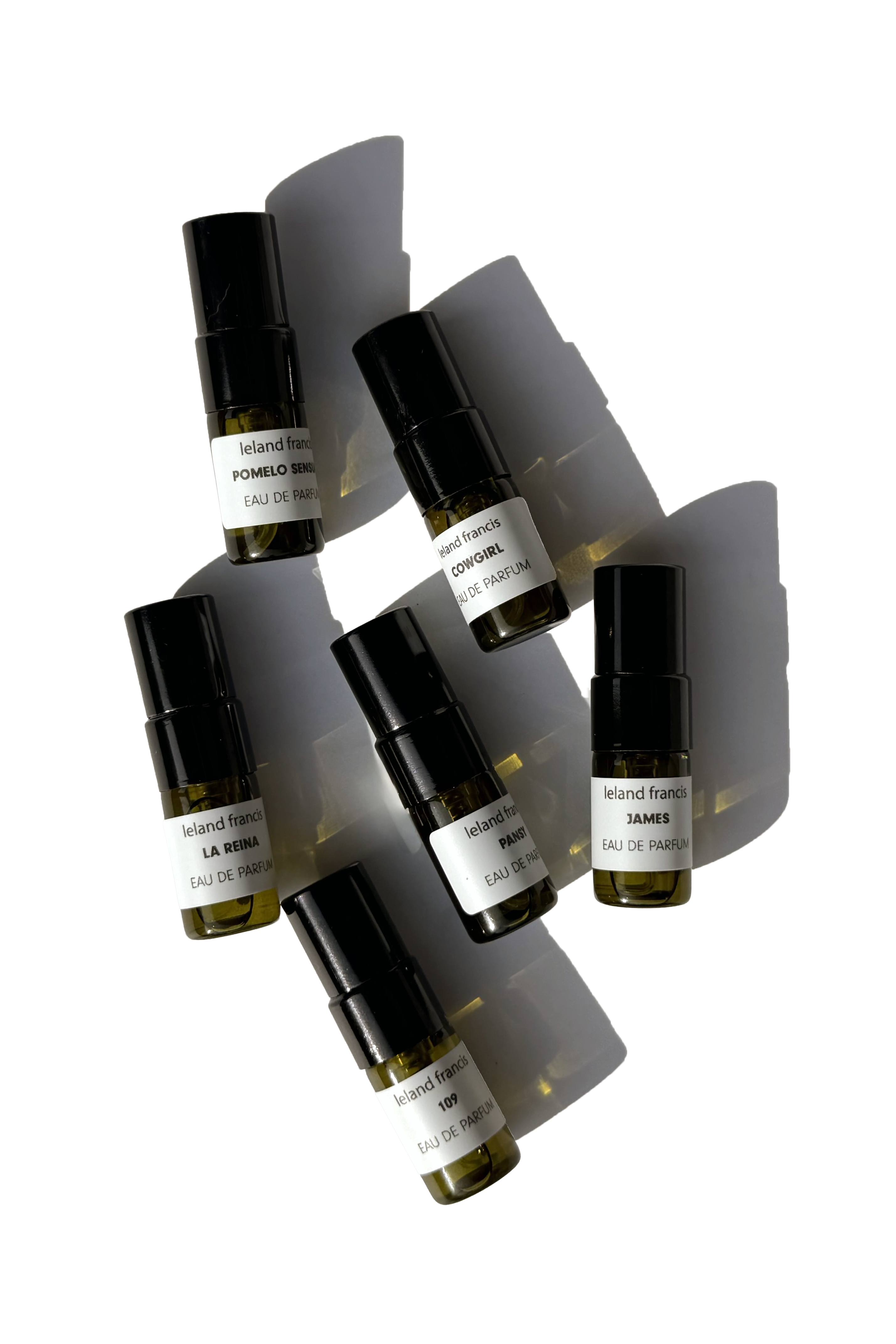 leland francis 2 mL fragrance vials