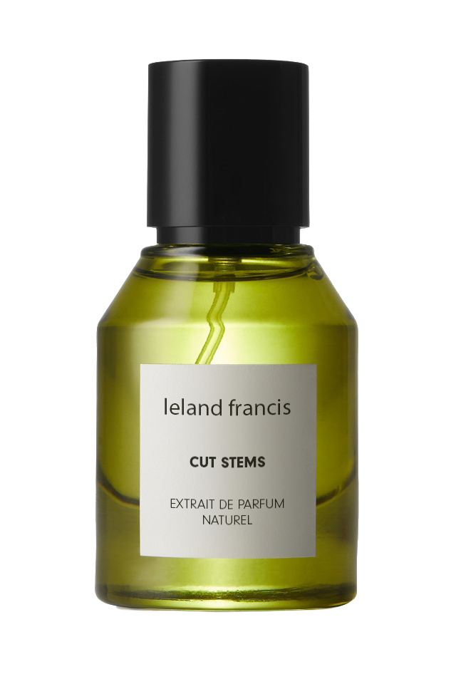 Ieland Francis Cut Stems perfume bottle on a white background