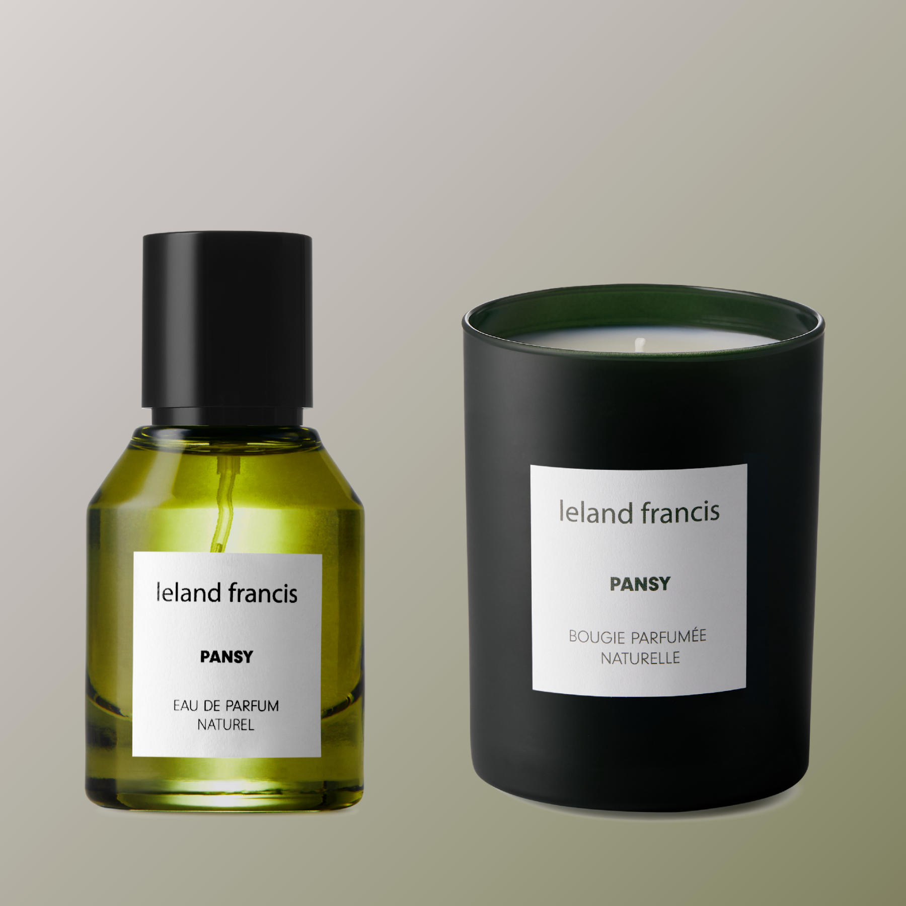 Pansy Collection - Bougie Parfumée & Eau de Parfum Set