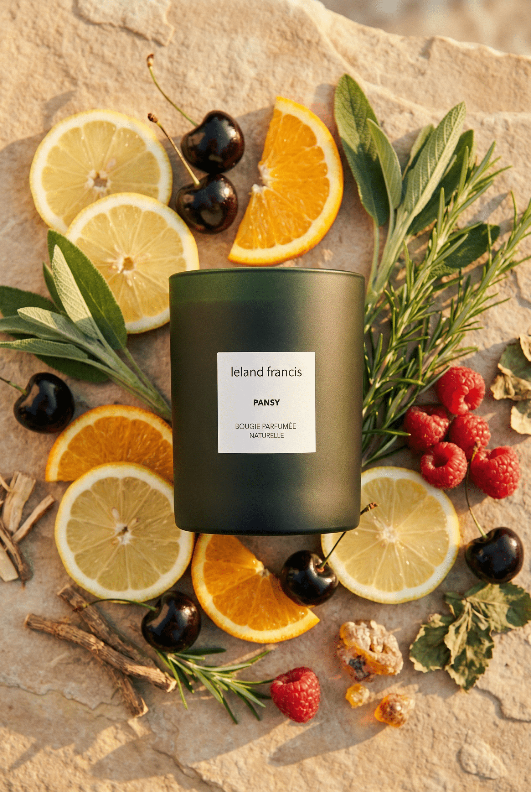 Pansy - Bougie Parfumée